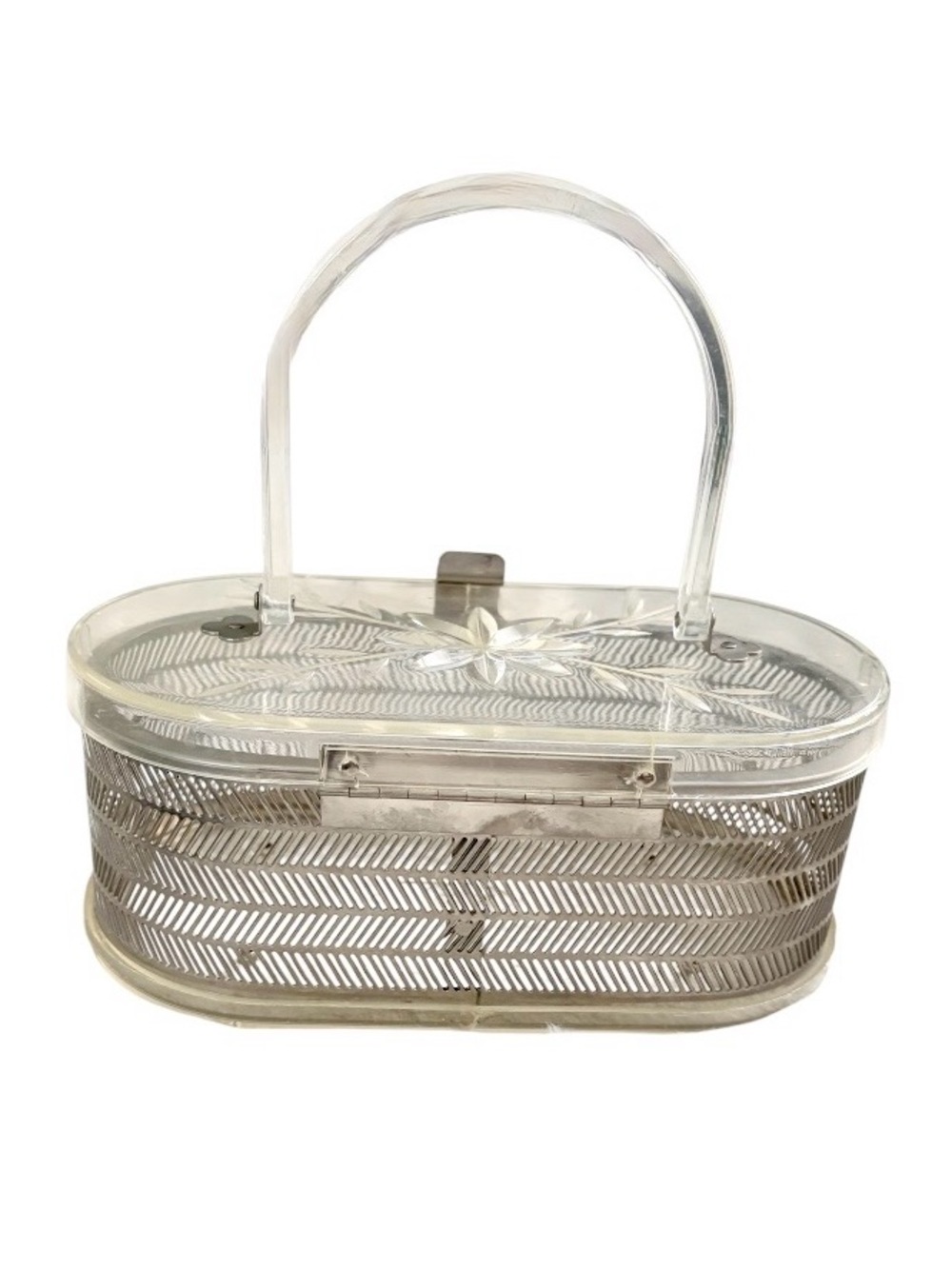 VINTAGE➕Lucite Starburst MW Handbag